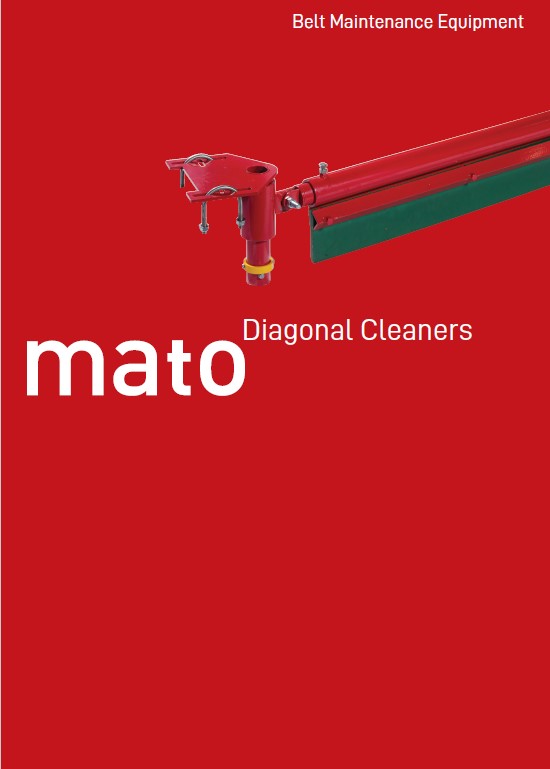 MATO Diagonal Belt Cleaner Brochure